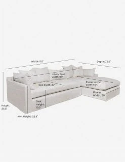 Lulu And Georgia Furniture Parque Slipcover Sectional Sofa 22 Lulu And Georgia Furniture Parque Slipcover Sectional Sofa