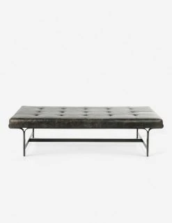 Lulu And Georgia Patrizia Leather Coffee Table