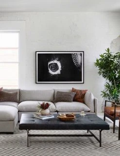 Lulu And Georgia Patrizia Leather Coffee Table