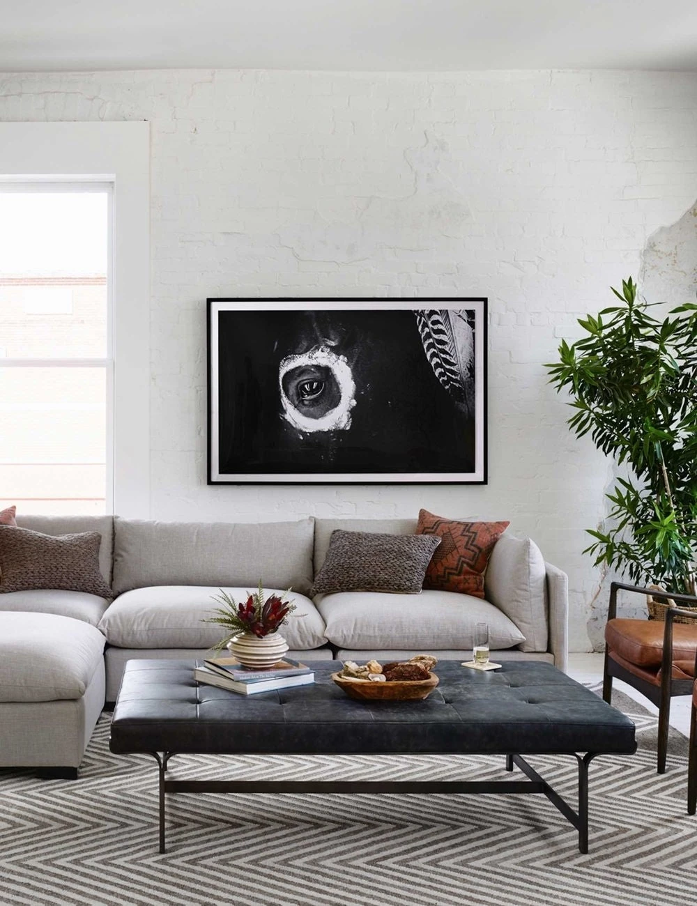 Lulu And Georgia Patrizia Leather Coffee Table 4 Lulu And Georgia Patrizia Leather Coffee Table