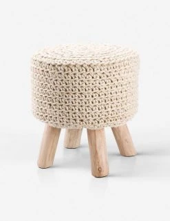 Lulu And Georgia Curved + Rounded Petit Trou Stool