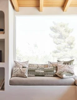 Lulu And Georgia Artful Proportions Collection Stonewalk Pillow By Élan Byrd