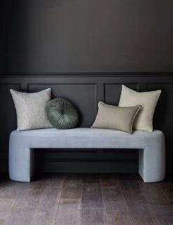 Lulu And Georgia Monroe Velvet Round Pillow Curved + Rounded