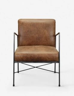 Lulu And Georgia Furniture Ivie Leather Accent Chair