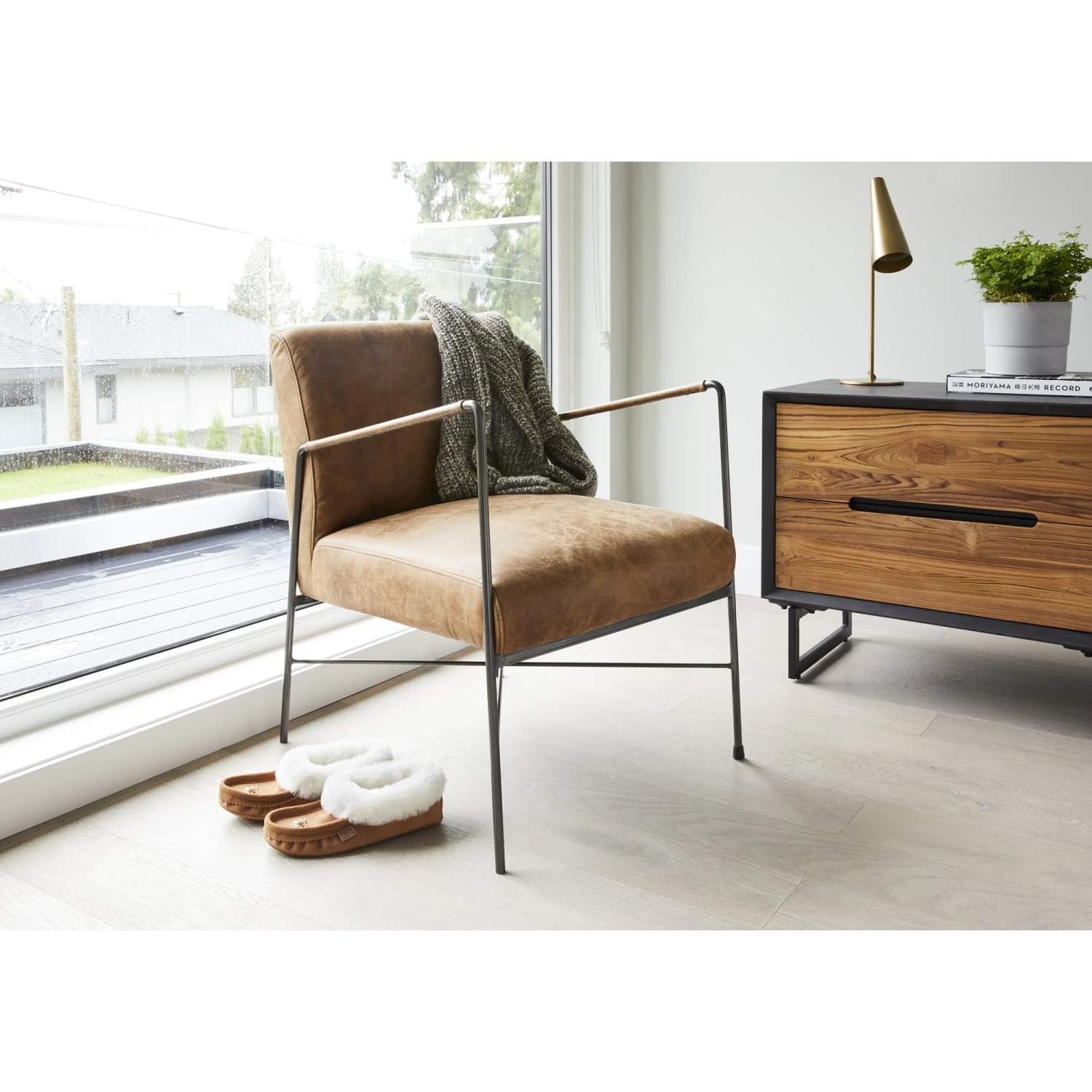 Lulu And Georgia Furniture Ivie Leather Accent Chair 4 Lulu And Georgia Furniture Ivie Leather Accent Chair