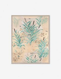 Lulu And Georgia 'Les Roseaux' Print By Paule Marrot Walls