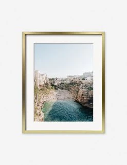 Lulu And Georgia 'Polignano A Mare' Photography Print By Carley Rudd