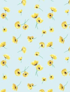 Lulu And Georgia Poppy Wallpaper By Nathan Turner, Sky