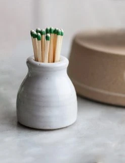 Lulu And Georgia Milkmaid Match Striker By Farmhouse Pottery Décor