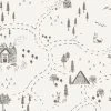 Lulu And Georgia Rylee + Cru Through The Woods Wallpaper Swatch