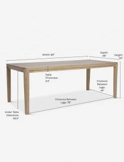 Lulu And Georgia Artful Proportions Collection Reese Dining Table