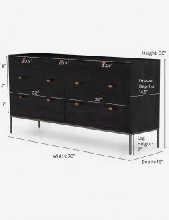 Lulu And Georgia Furniture Rosamonde 7-Drawer Dresser 25 Lulu And Georgia Furniture Rosamonde 7-Drawer Dresser