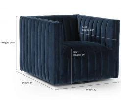 Lulu And Georgia Roz Swivel Chair 33 Lulu And Georgia Roz Swivel Chair