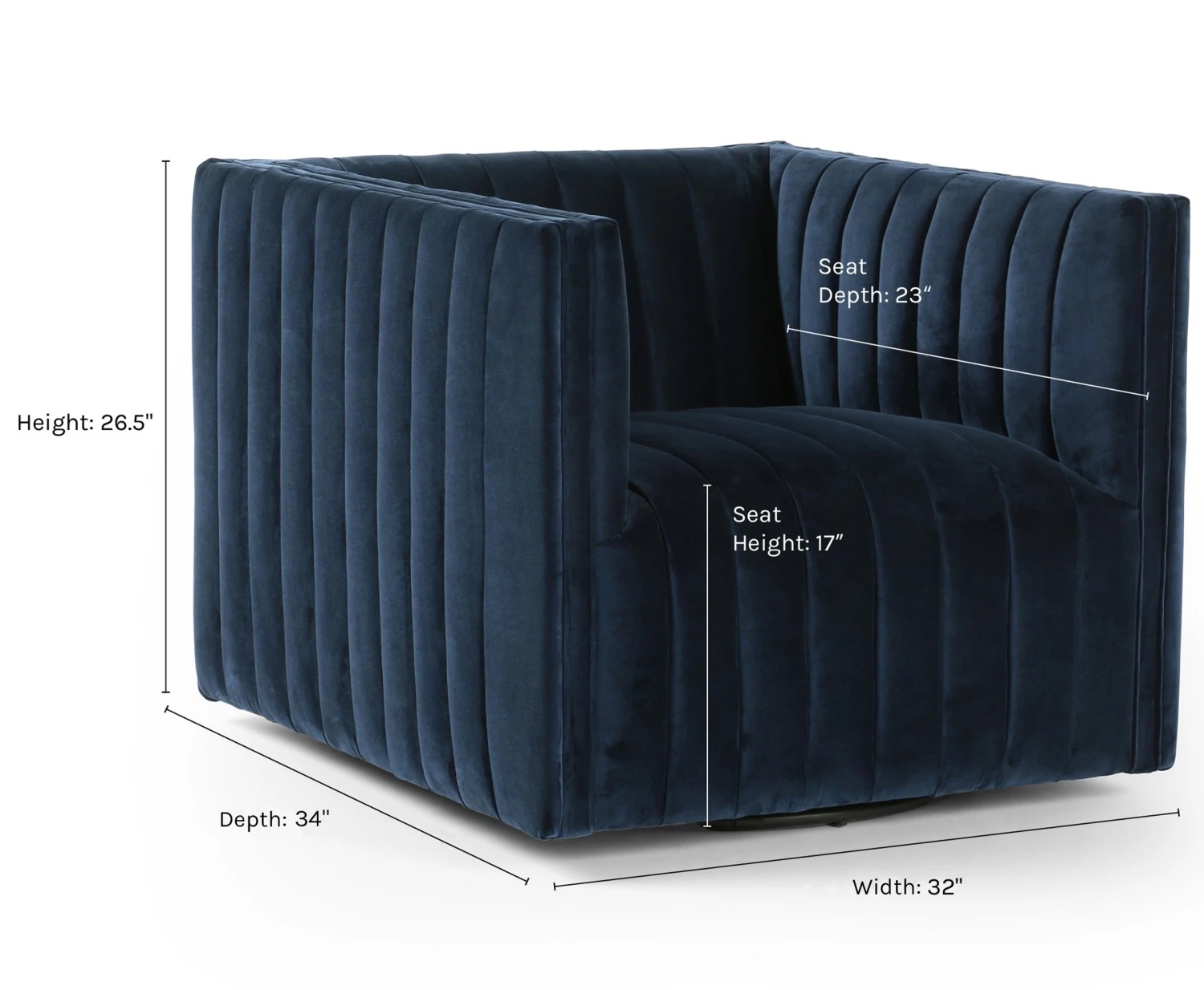 Lulu And Georgia Roz Swivel Chair 18 Lulu And Georgia Roz Swivel Chair