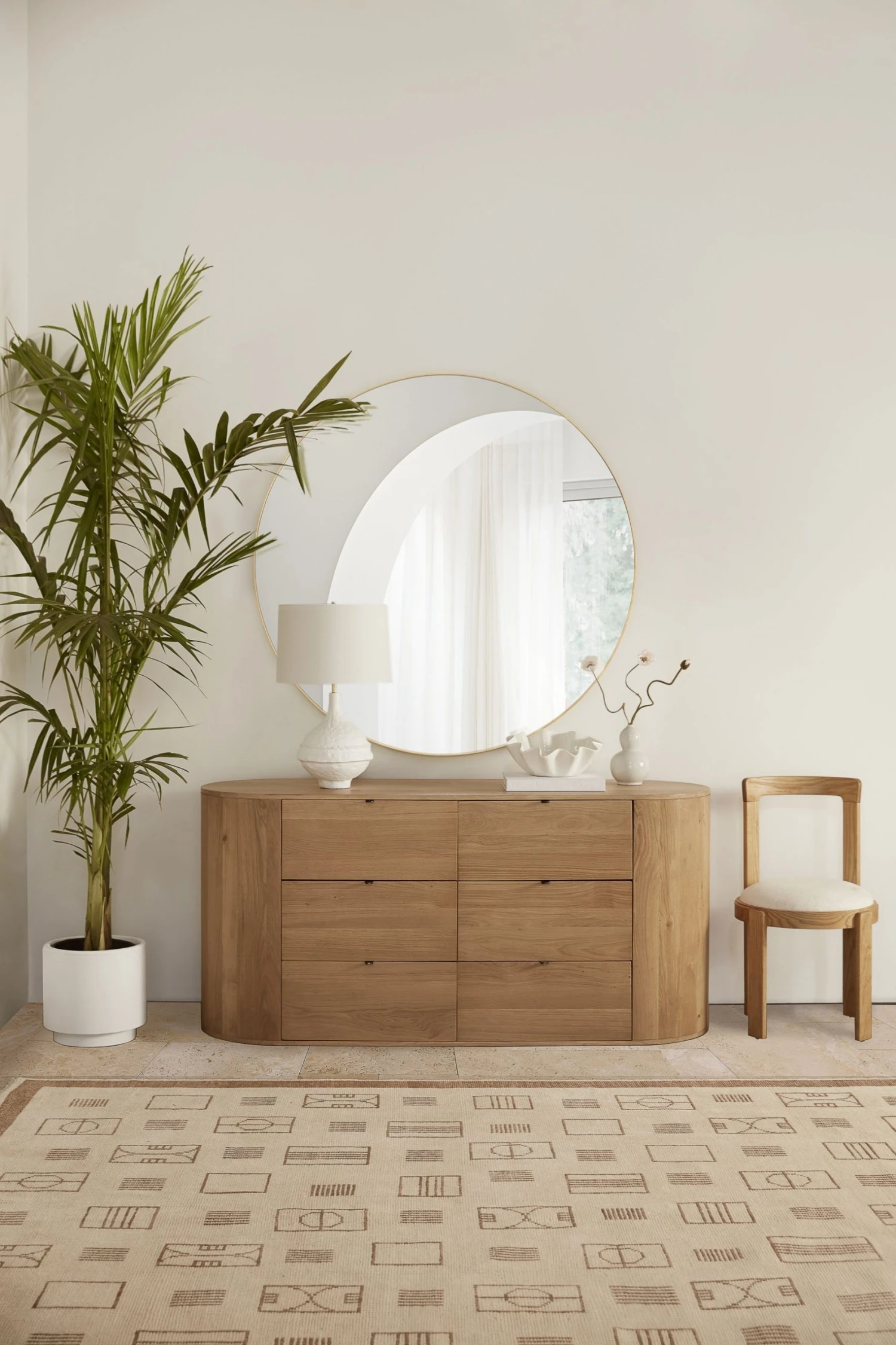 Lulu And Georgia Saba Round Mirror 4 Lulu And Georgia Saba Round Mirror