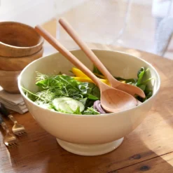 Lulu And Georgia Kitchen + Dining Salad Servers, Beechwood