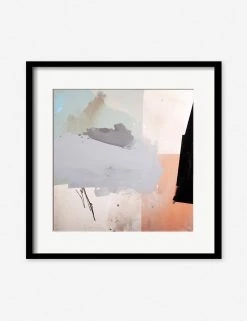 Lulu And Georgia 'White Wood 4' Print By Sarah White Muted Pastels