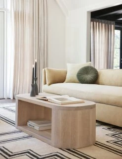 Lulu And Georgia Monroe Velvet Round Pillow Curved + Rounded