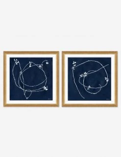 Lulu And Georgia 'Strawberry Vine' Prints (Set Of 2) Walls