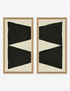 Lulu And Georgia Nina Freudenberger Collection 'Sculpture I & II' Prints (Set Of 2)