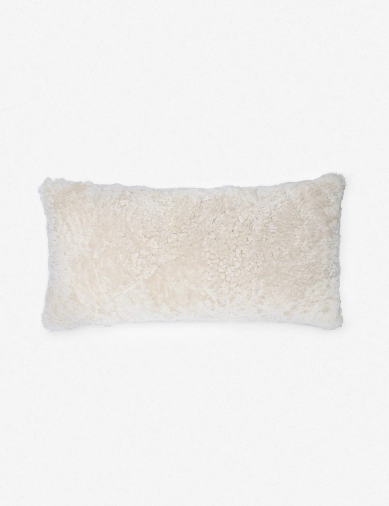Lulu And Georgia Bouclé + Textural Fabric Samaire Shearling Lumbar Pillow 3 Lulu And Georgia Bouclé + Textural Fabric Samaire Shearling Lumbar Pillow