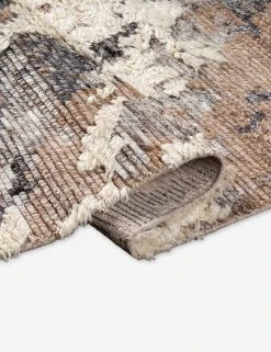 Lulu And Georgia Dasia Moroccan Shag Rug Earth Tones