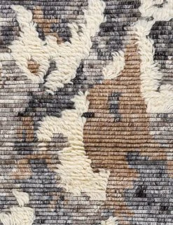 Lulu And Georgia Dasia Moroccan Shag Rug Earth Tones