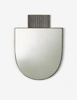 Lulu And Georgia Curved + Rounded Arteriors Lianna Mirror