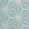 Lulu And Georgia STARBURST HEXAGON WALLPAPER BY TAYLOR STERLING, BLUE