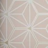 Lulu And Georgia STARBURST HEXAGON WALLPAPER BY TAYLOR STERLING, BLUSH SWATCh