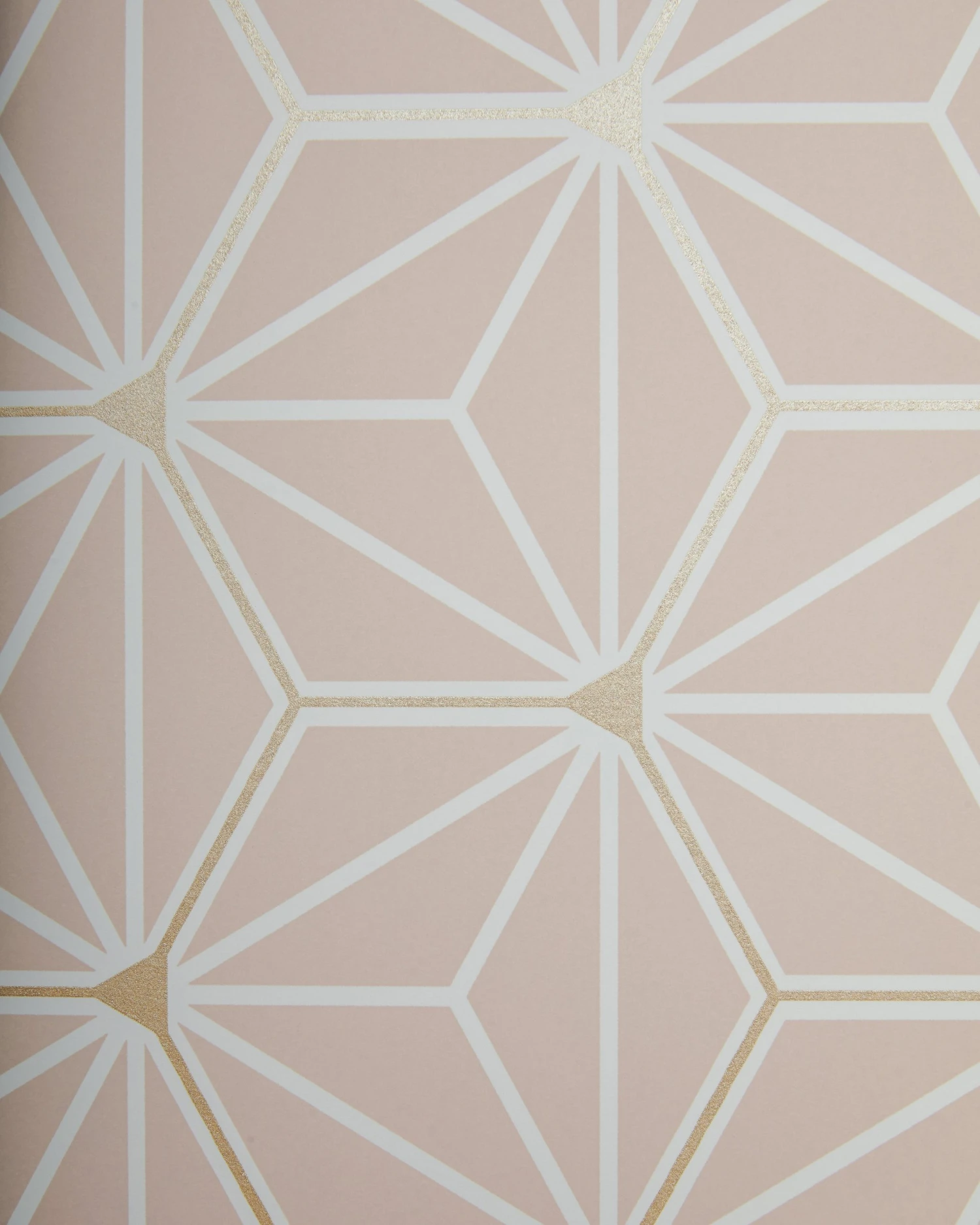 Lulu And Georgia STARBURST HEXAGON WALLPAPER BY TAYLOR STERLING, BLUSH SWATCh 3 Lulu And Georgia STARBURST HEXAGON WALLPAPER BY TAYLOR STERLING, BLUSH SWATCh