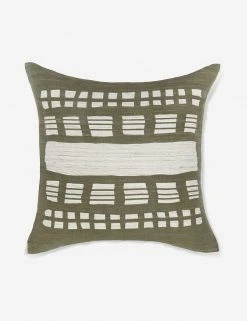 Lulu And Georgia Artful Proportions Collection Stonewalk Pillow By Élan Byrd