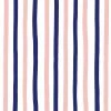 Lulu And Georgia Stripes Wallpaper By Clare V., Navy