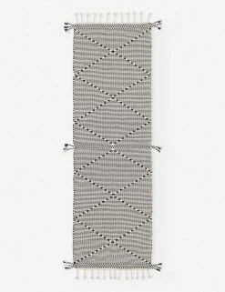 Lulu And Georgia Taza Rug, Black Rugs