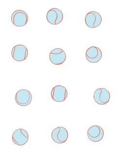 Lulu And Georgia Tennis Balls Wallpaper By Clare V., Sky