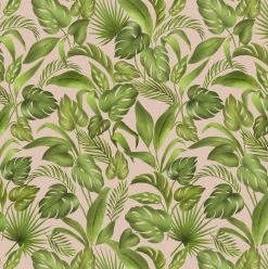Lulu And Georgia Tropical Leaves Wallpaper Swatch