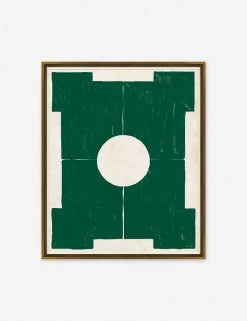 Lulu And Georgia 'Jade Maze' Print