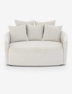 Lulu And Georgia Kaila Media Lounger Curved + Rounded