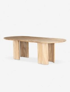 Lulu And Georgia Curved + Rounded Nausica Oval Dining Table