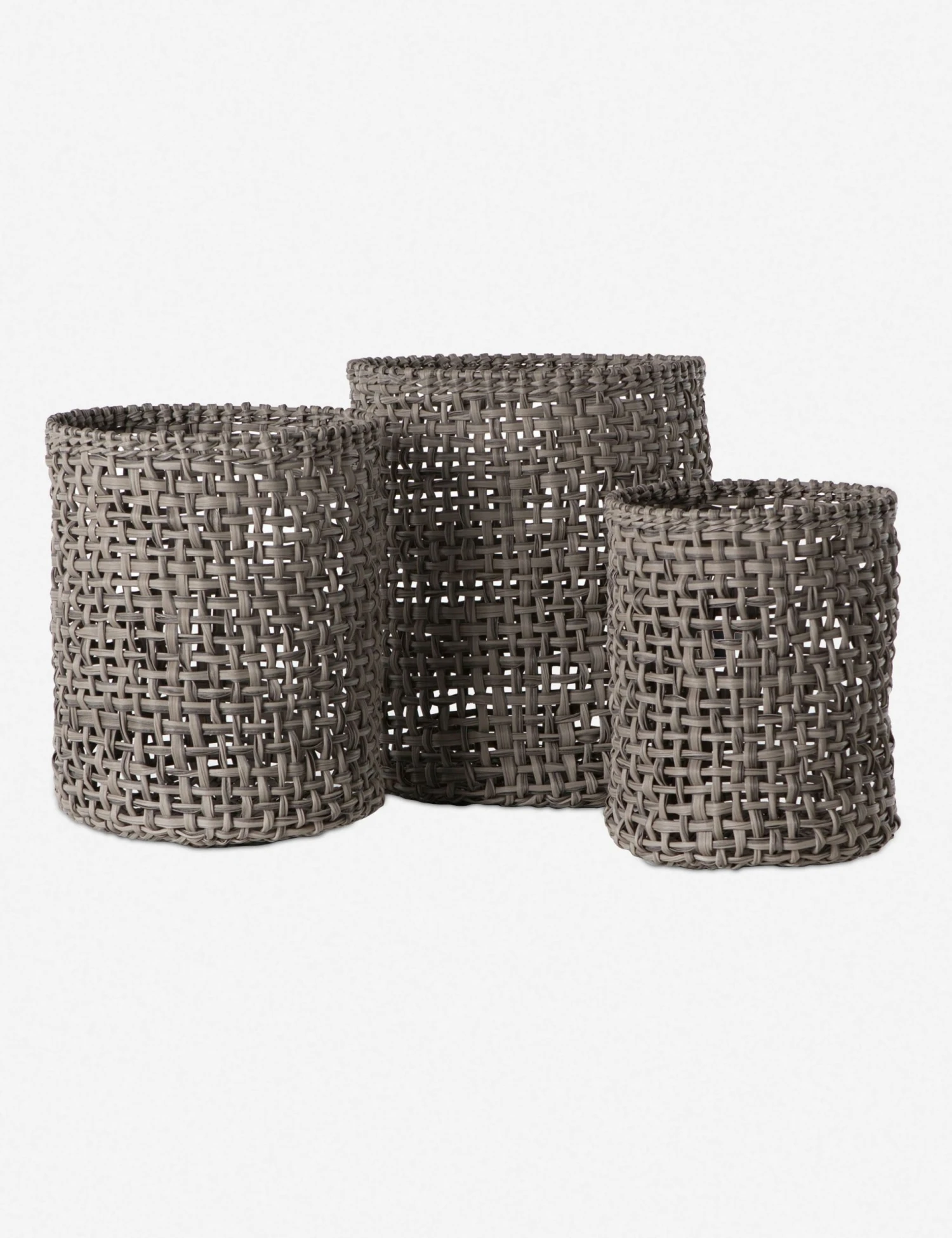 Lulu And Georgia Outdoor Collection Laura Indoor / Outdoor Baskets (Set Of 3) 7 Lulu And Georgia Outdoor Collection Laura Indoor / Outdoor Baskets (Set Of 3)