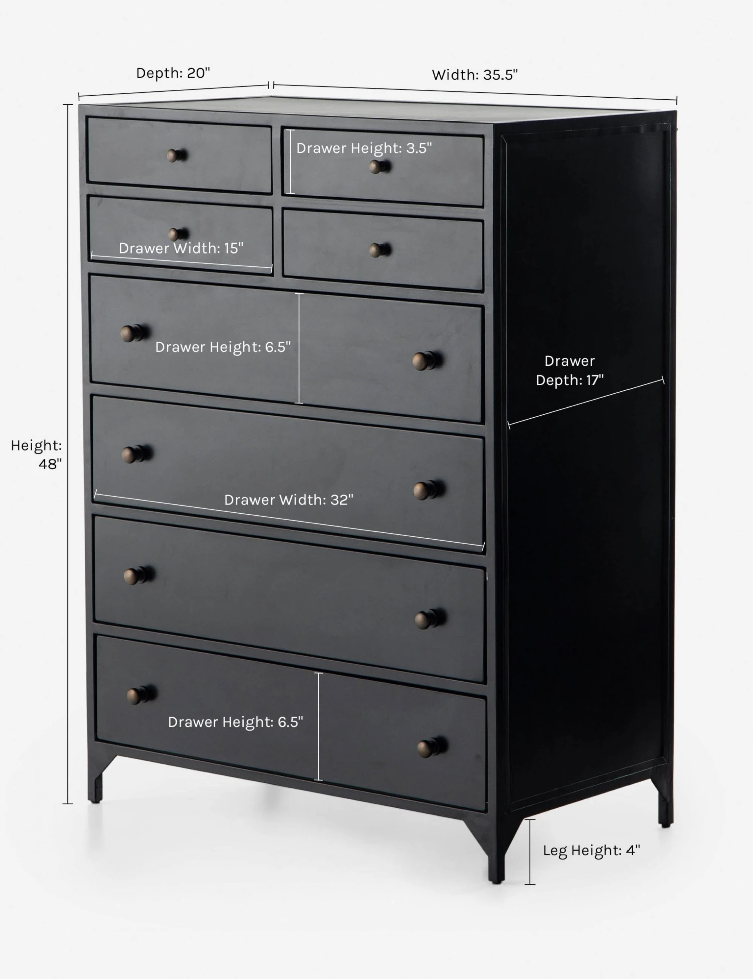Lulu And Georgia Furniture Verruca Tall Dresser 16 Lulu And Georgia Furniture Verruca Tall Dresser