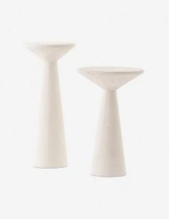 Lulu And Georgia Curved + Rounded Raven Side Tables (Set Of 2)