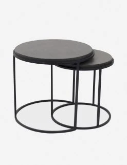 Lulu And Georgia Curved + Rounded Nalya Nesting Side Tables (Set Of 2)