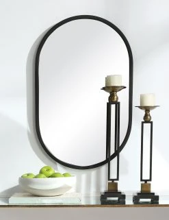Lulu And Georgia Walls Ahna Oval Mirror