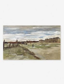 Lulu And Georgia 'Women From Scheveningen' Wall Art By Vincent Van Gogh Earth Tones