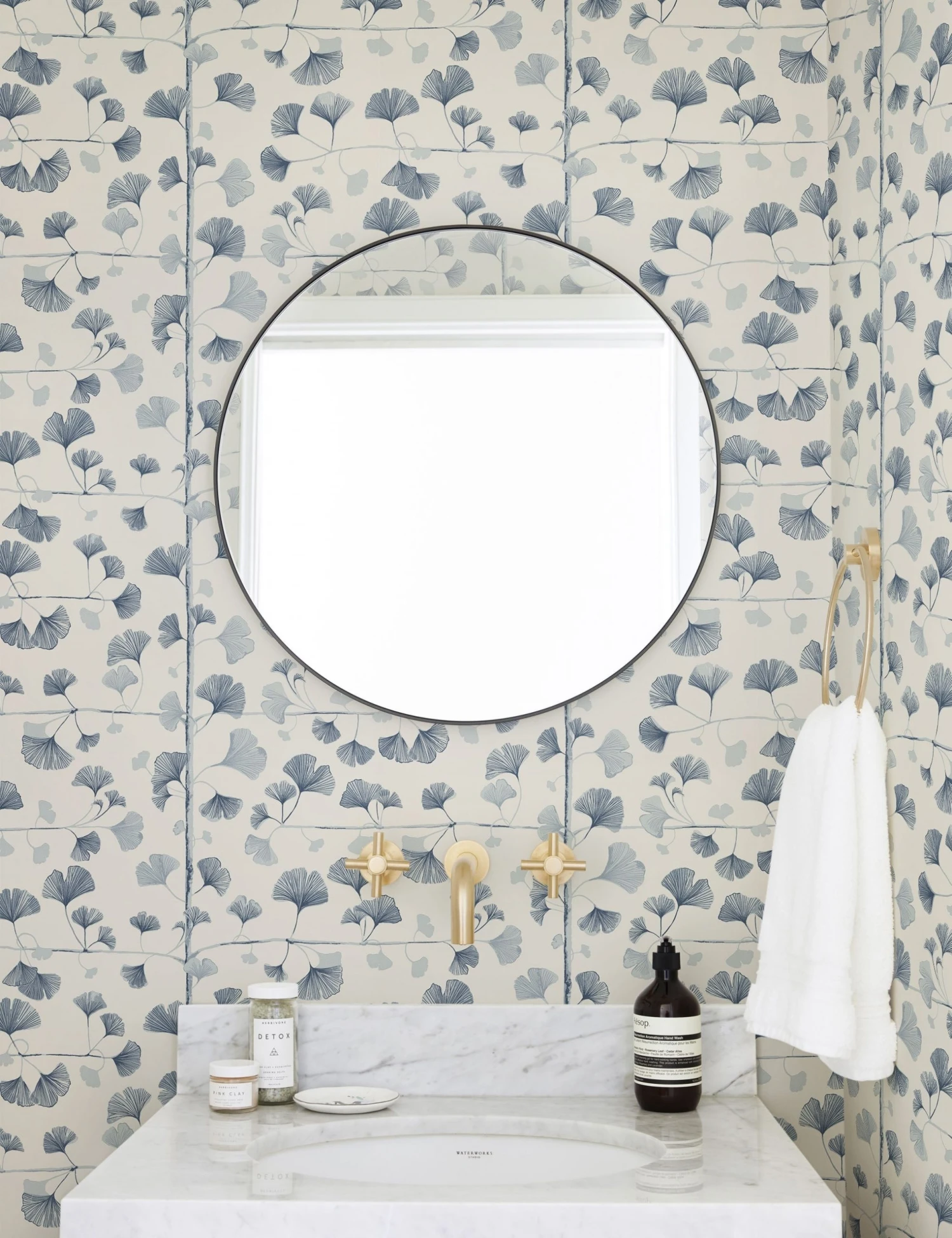 Lulu And Georgia Scalamandre Gingko Wallpaper 5 Lulu And Georgia Scalamandre Gingko Wallpaper