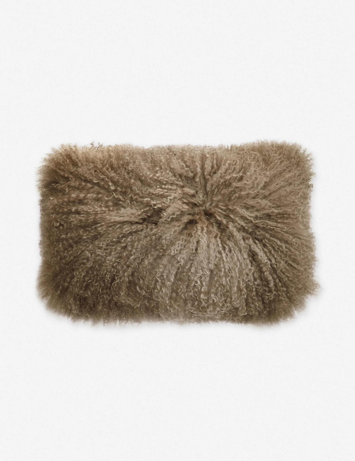 Lulu And Georgia Bouclé + Textural Fabric Albany Fur Lumbar Pillow, Natural 3 Lulu And Georgia Bouclé + Textural Fabric Albany Fur Lumbar Pillow, Natural