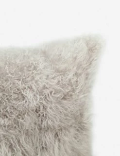 Lulu And Georgia Bouclé + Textural Fabric Madison Cashmere Fur Pillow 18 Lulu And Georgia Bouclé + Textural Fabric Madison Cashmere Fur Pillow